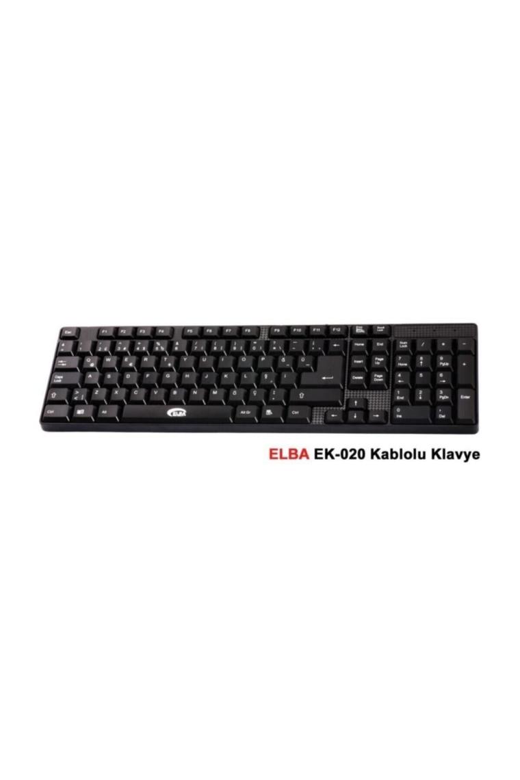 Ek-020 F Usb Siyah Türkçe Standart Klavye