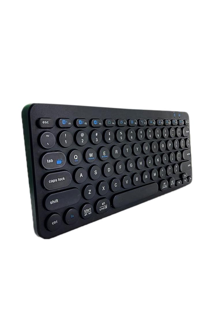B380 Bluetooth Bağlantılı Ince Tasarım Ipad Ile Uyumlu Telefon Tablet Için Q Klavye Siyah