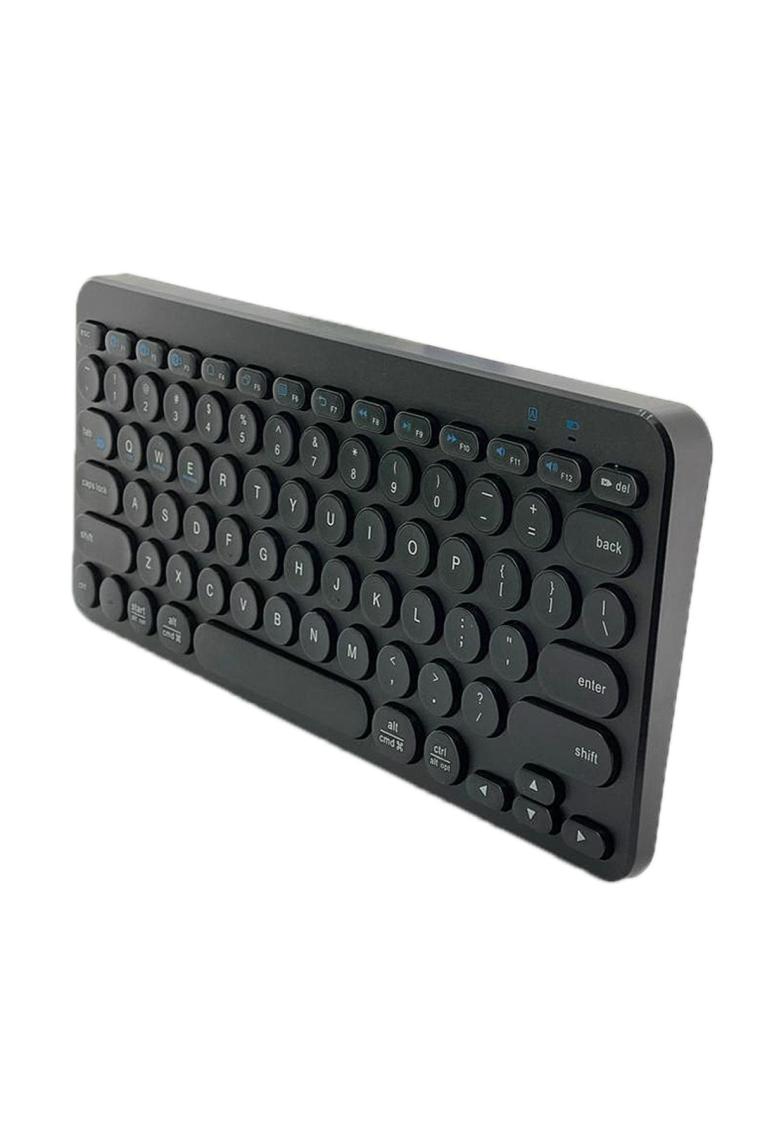 B380 Bluetooth Bağlantılı Ince Tasarım Ipad Ile Uyumlu Telefon Tablet Için Q Klavye Siyah