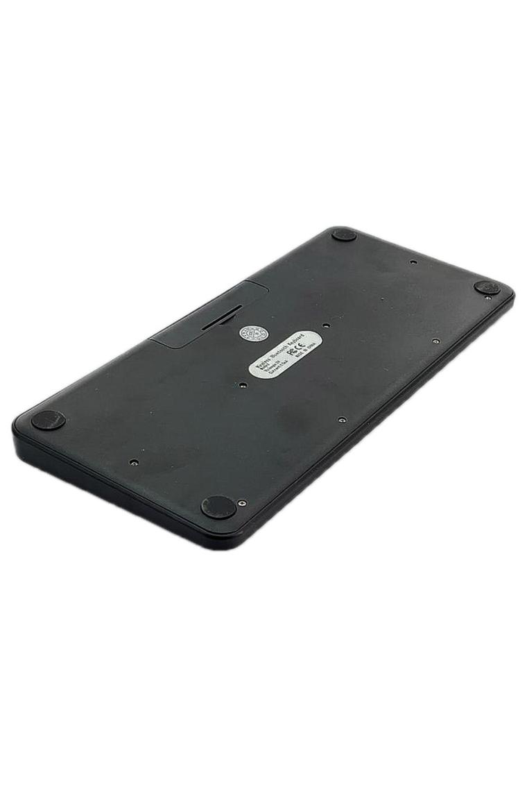 B380 Bluetooth Bağlantılı Ince Tasarım Ipad Ile Uyumlu Telefon Tablet Için Q Klavye Siyah