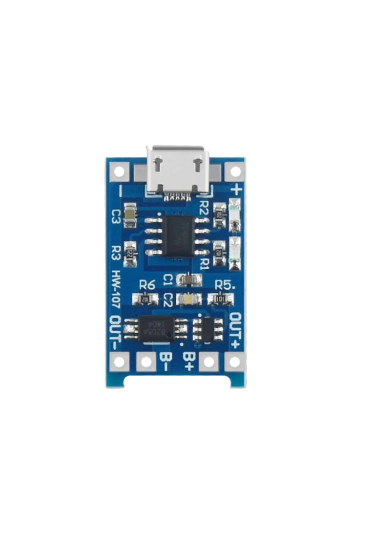 5 Adet Micro Usb Tp4056 Bms 5v 1a Korumalı Lityum Pil Şarj Devresi Powerbank