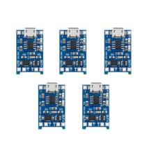 5 Adet Micro Usb Tp4056 Bms 5v 1a Korumalı Lityum Pil Şarj Devresi Powerbank