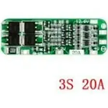 Elektronikport 3s 20A 12,6V Bms Koruma Kartı Lityum Batarya 18650 Li-Ion Lipo Protection Module