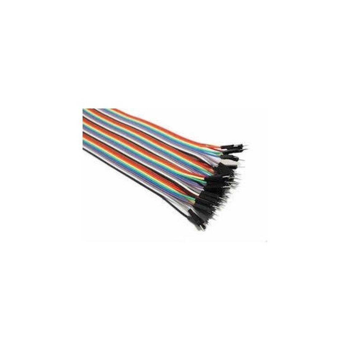 Elektronikport Jumper Kablo (Erkek - Erkek) 20 cm 40 Adet