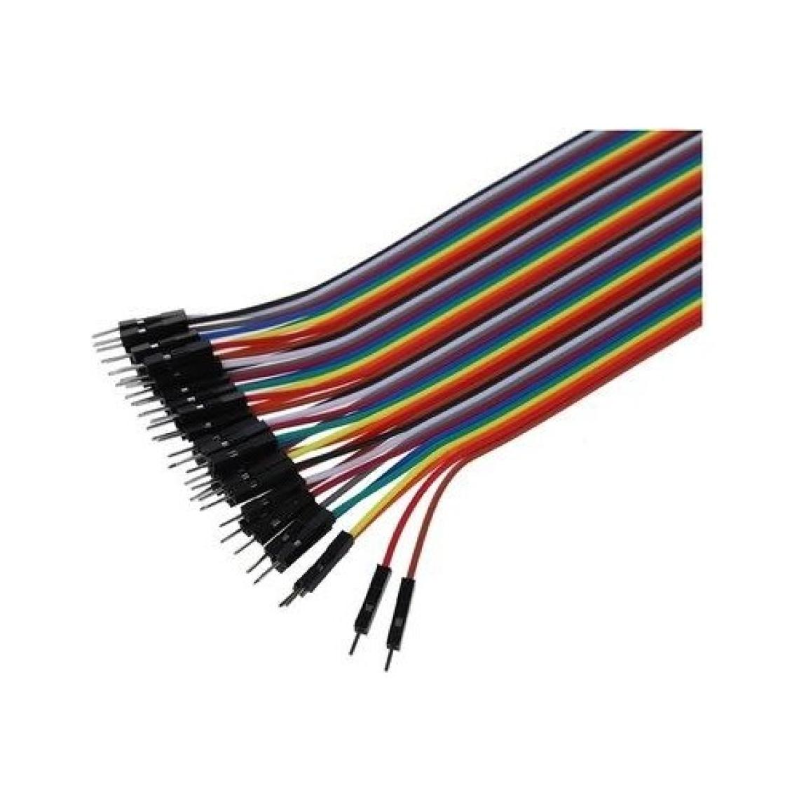 Elektronikport Jumper Kablo (Erkek - Erkek) 20 cm 40 Adet