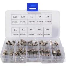 Rob Ada  100 Adet 5X20MM Tüp Sigorta - Cam Sigorta Seti - Kutulu