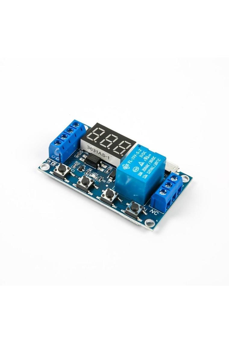 Bmk Electro Ankara Zaman Ayarlı Röle Zaman Tetiklemeli Röle 12V