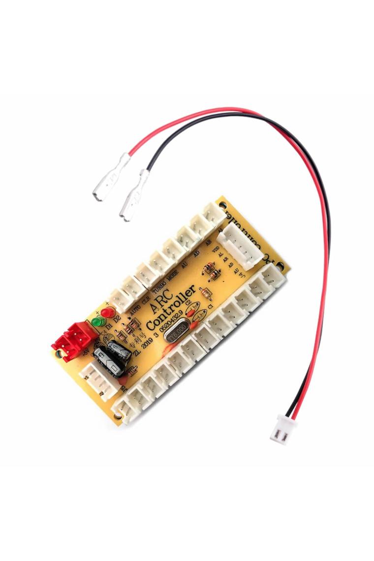 Arcade USB Kontrol Kart Seti Pc Joystick Oyun Kol Konsol Buton Kablo Kit 5V Diy Sıfır Gecikme Kit