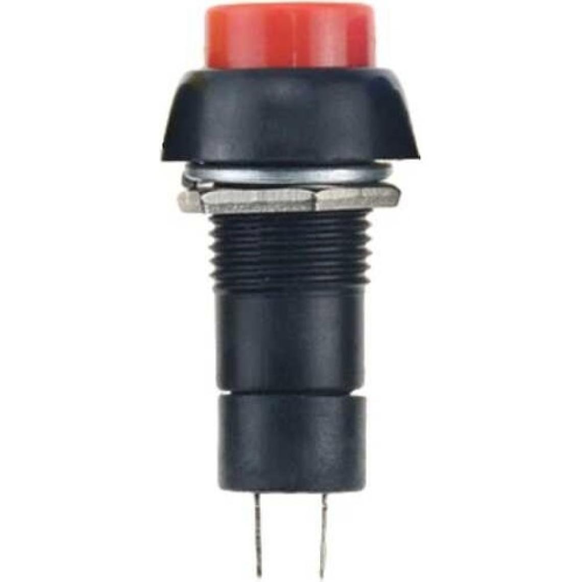 Robo90 PBS-11A Kalıcı Push Buton - Anahtar - 12MM - Kırmızı