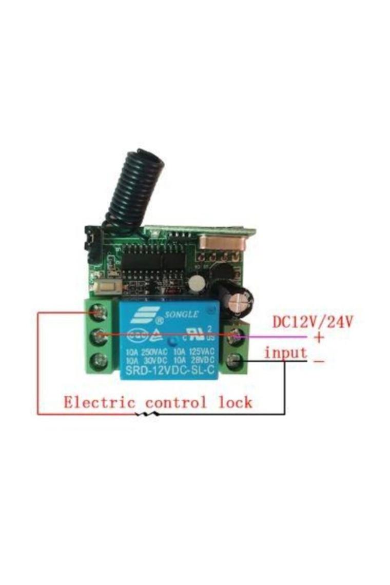 Elektronikport Rf Uzaktan Kumanda 10A Rf Alıcı Verici Transmitter Receiver 12V 1 Kanal 1ch