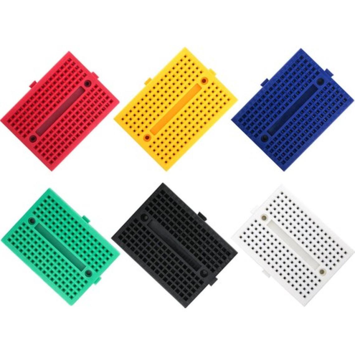 Elektromall Syb-170 Mini Yapışkanlı 170 Pin Breadboard - Mavi