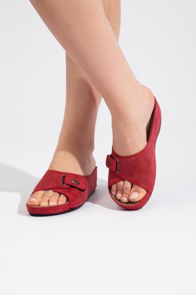 Kadın Ortopedik Konfor Modeli Günlük Terlik Yumuşak Anatomik Tabanlı Rahat Dışarı & Ev Iç