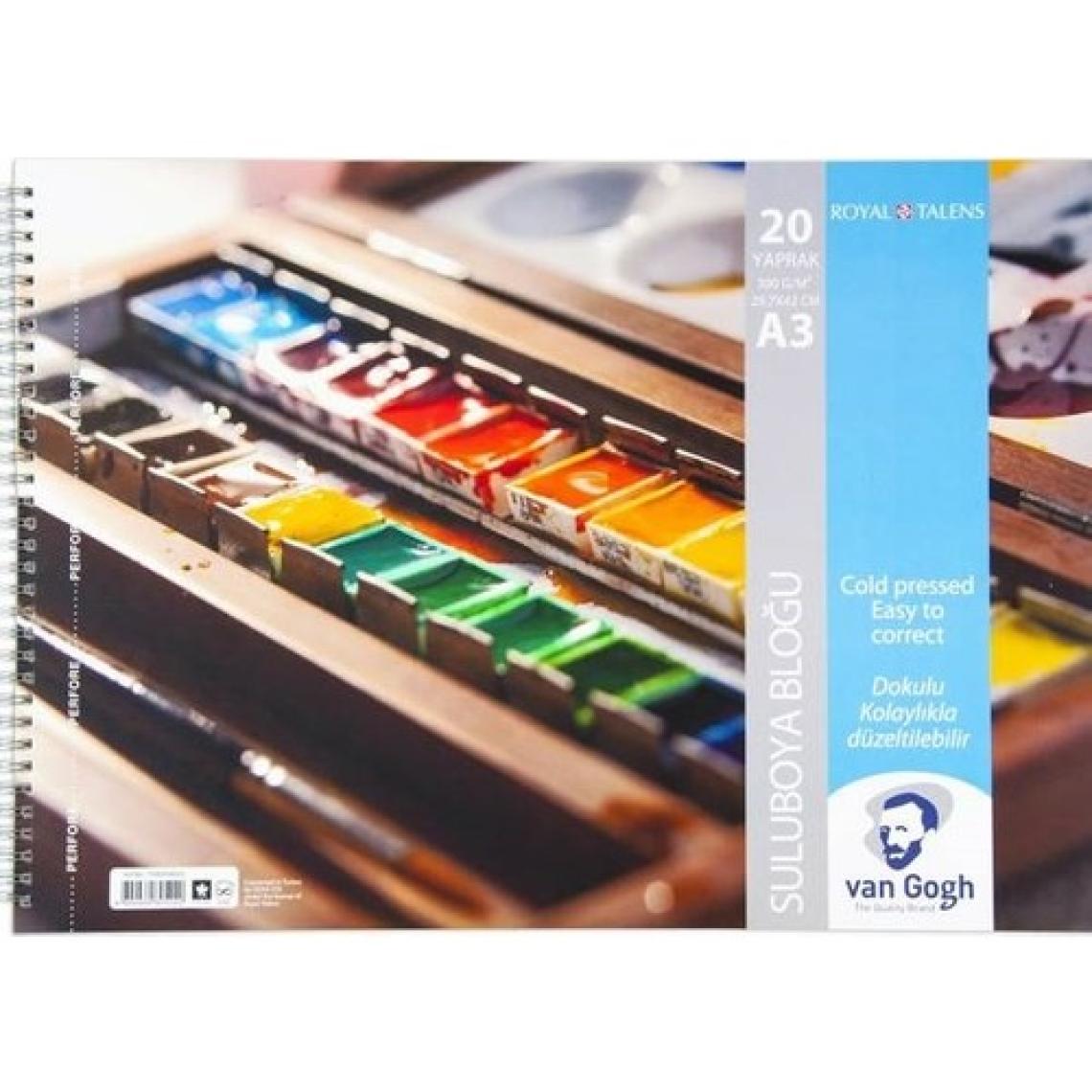 Van Gogh Suluboya Bloğu Defter 300 gr 20 yp A3