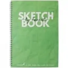 Fanart Academy Sketchbook A4 Spiralli Eskiz Defteri Kapak Yeşil