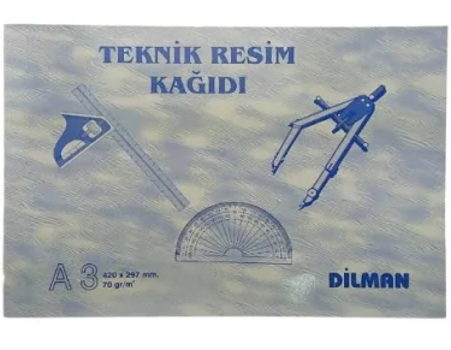 Dilman Teknik Resim Kağıdı A3 Yatay