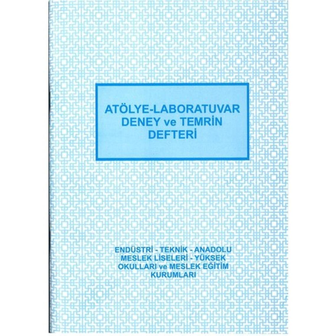 Artlantis Atölye Laboratuvar Deney ve Temrin Defteri 40 Sayfa 20 x 28 cm