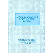 Artlantis Atölye Laboratuvar Deney ve Temrin Defteri 40 Sayfa 20 x 28 cm