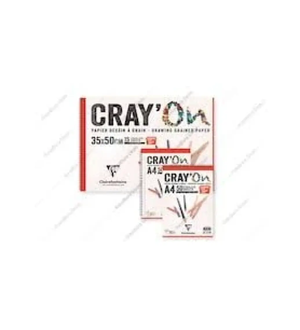 Clairfontaine Cray'On Resim Defteri 35*50 Telli 120 Gr 15 Yp
