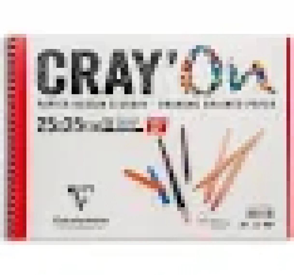 Clairfontaine Cray'On Resim Defteri 35*50 Telli 120 Gr 15 Yp