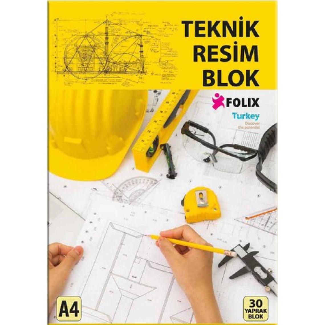 Etika Teknik Resim Blok A4 30 Yaprak