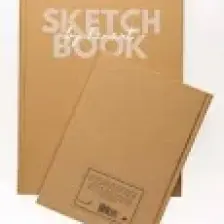 Fanart A4 Academy Kraft Sert Kapaklı Sketch Book 80 Gram 96 Yaprak