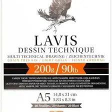 Clairefontaine Lavis Multi Teknik Yapışkanlı Defter 20 Yaprak A5