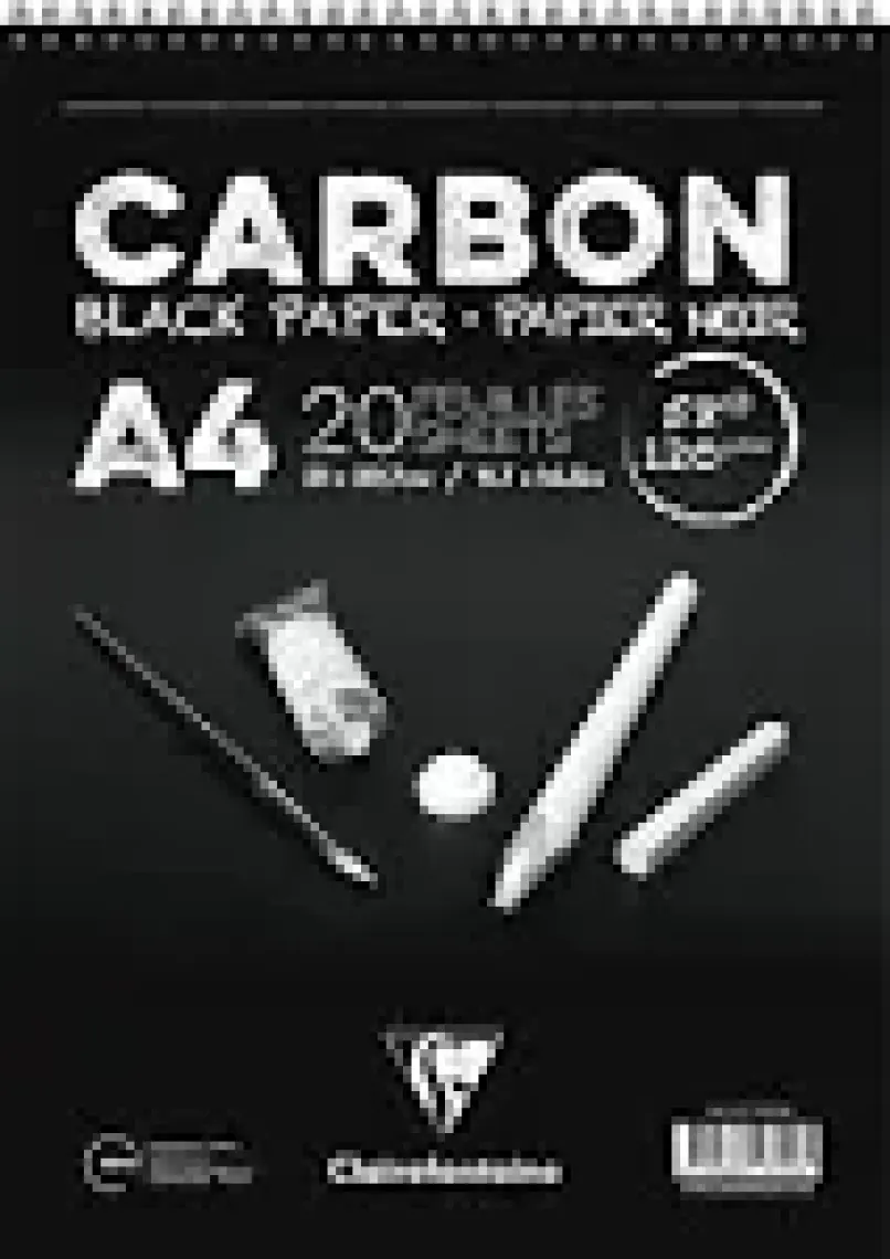 Clrf Cr97518 Carbon Siyah Çizim Blk A4 120Gr 20 Yp