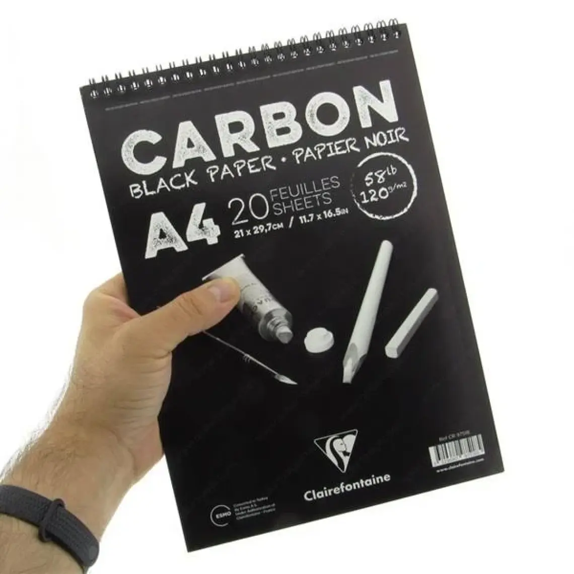 Clrf Cr97518 Carbon Siyah Çizim Blk A4 120Gr 20 Yp