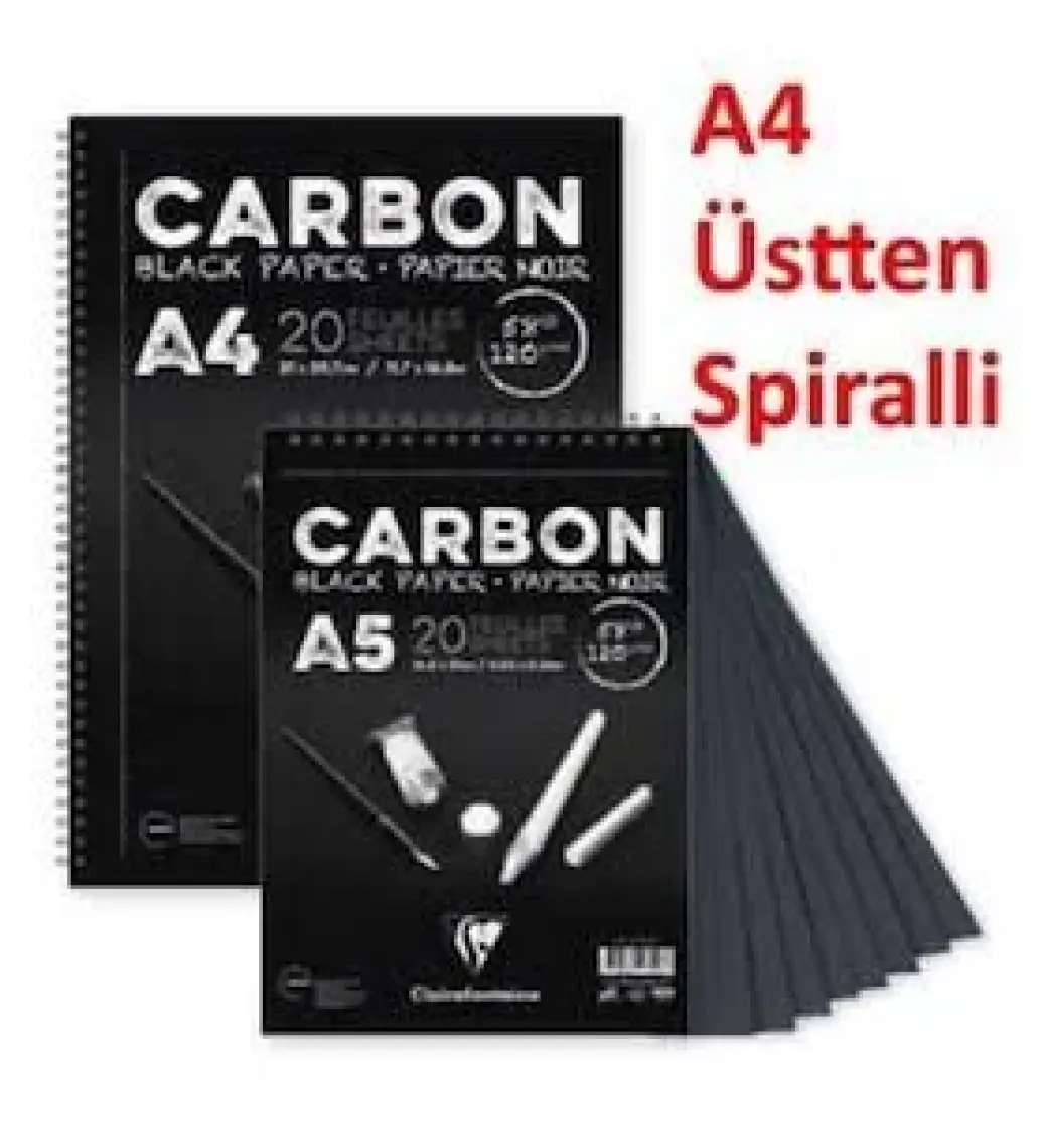 Clrf Cr97518 Carbon Siyah Çizim Blk A4 120Gr 20 Yp