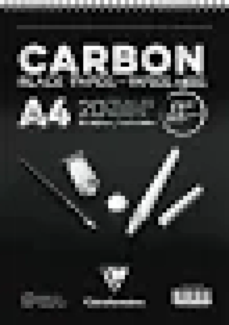 Clrf Cr97518 Carbon Siyah Çizim Blk A4 120Gr 20 Yp