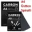 Clrf Cr97518 Carbon Siyah Çizim Blk A4 120Gr 20 Yp
