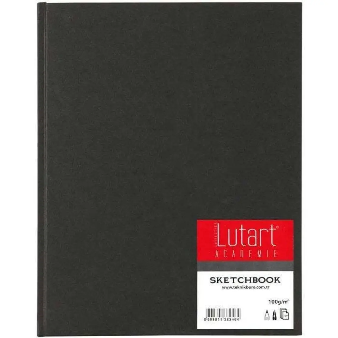 Lutart Sketchbook Sert Kapak 100 gr. 100 Sayfa A5