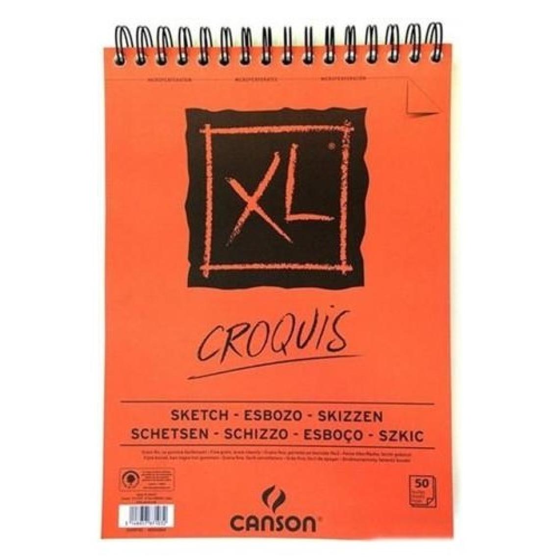 Canson Croquıs XL Eskiz 90 Gr Üsten Spiralli A5 50 Yp