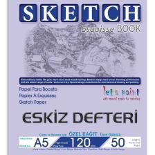 Folix A5 Zigana Spiralli Sketchbook Eskiz Defteri 150 Gram 60 Yaprak