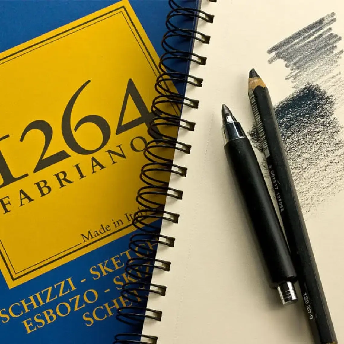 Fabriano 1264 Sketch Paper Eskiz Defteri 90 gr A4-120 Yaprak