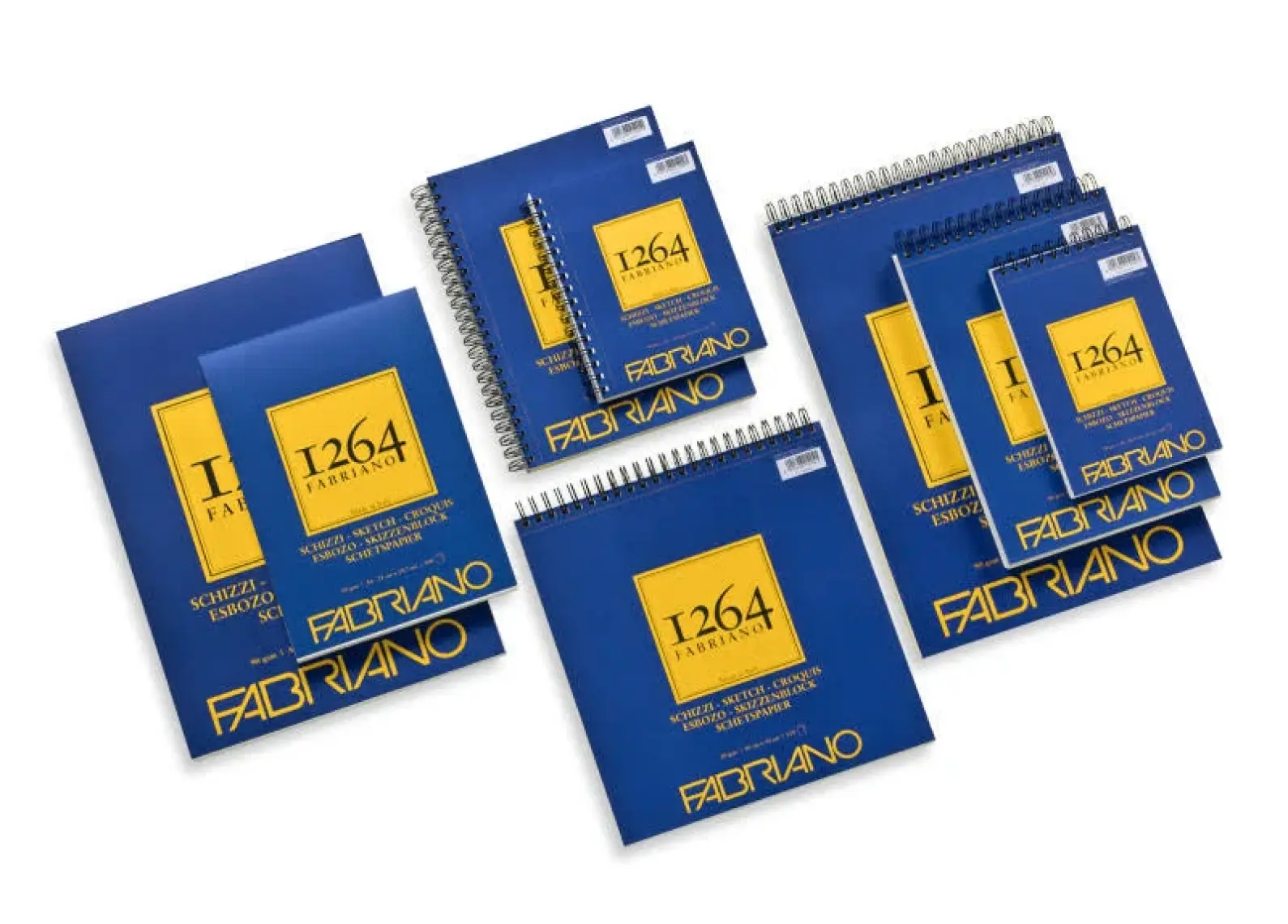 Fabriano 1264 Sketch Paper Eskiz Defteri 90 gr A4-120 Yaprak