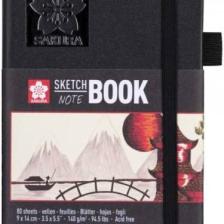 Sakura Sketchbook Sert Kapak Eskiz Çizim Defteri Ivory Kağıt 140 gr 80 Yaprak 9 x 14 cm