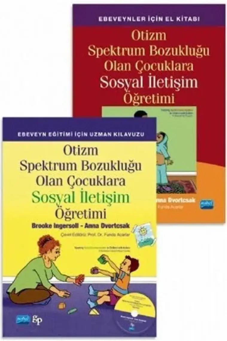 Otizm Spektrum Bozukluğu Olan Çocuklara Sosyal İletişim Öğretimi (2 Kitap Takım CD'li)