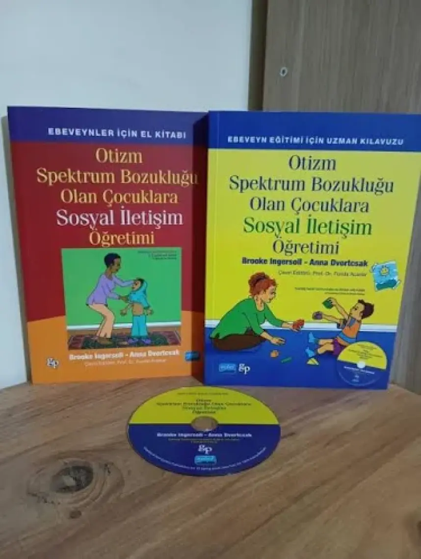 Otizm Spektrum Bozukluğu Olan Çocuklara Sosyal İletişim Öğretimi (2 Kitap Takım CD'li)