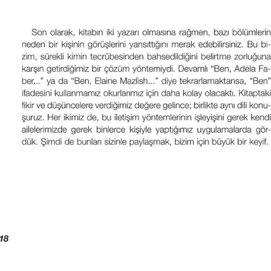 Konuş ki Dinlesin, Dinle ki Konuşsun - Adele Faber - Elaine Mazlish