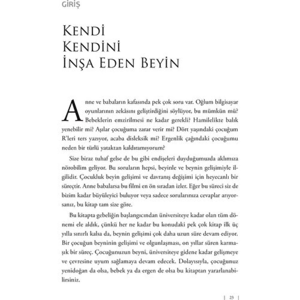 Çocuğunuzun Beynine Hoş Geldiniz - Sandra Aamodt - Samuel Wang