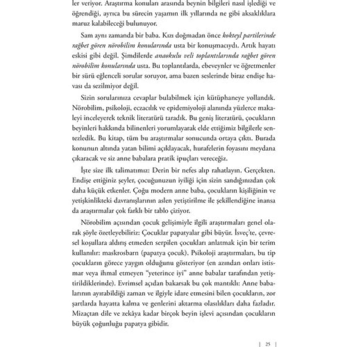 Çocuğunuzun Beynine Hoş Geldiniz - Sandra Aamodt - Samuel Wang
