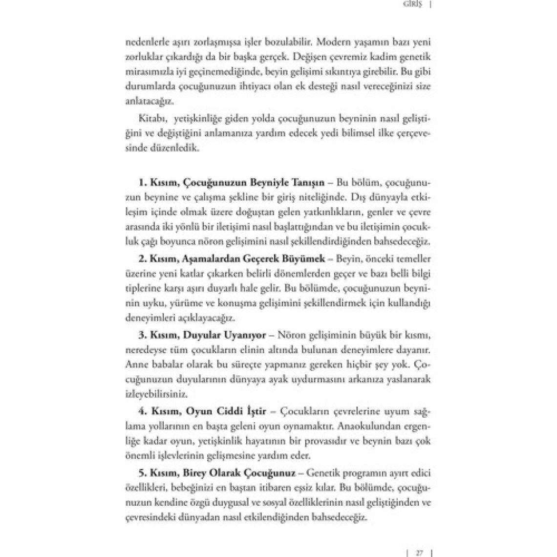 Çocuğunuzun Beynine Hoş Geldiniz - Sandra Aamodt - Samuel Wang