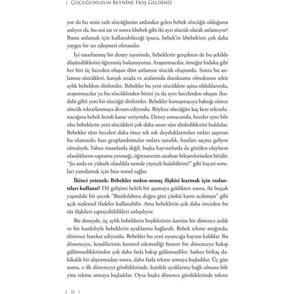 Çocuğunuzun Beynine Hoş Geldiniz - Sandra Aamodt - Samuel Wang