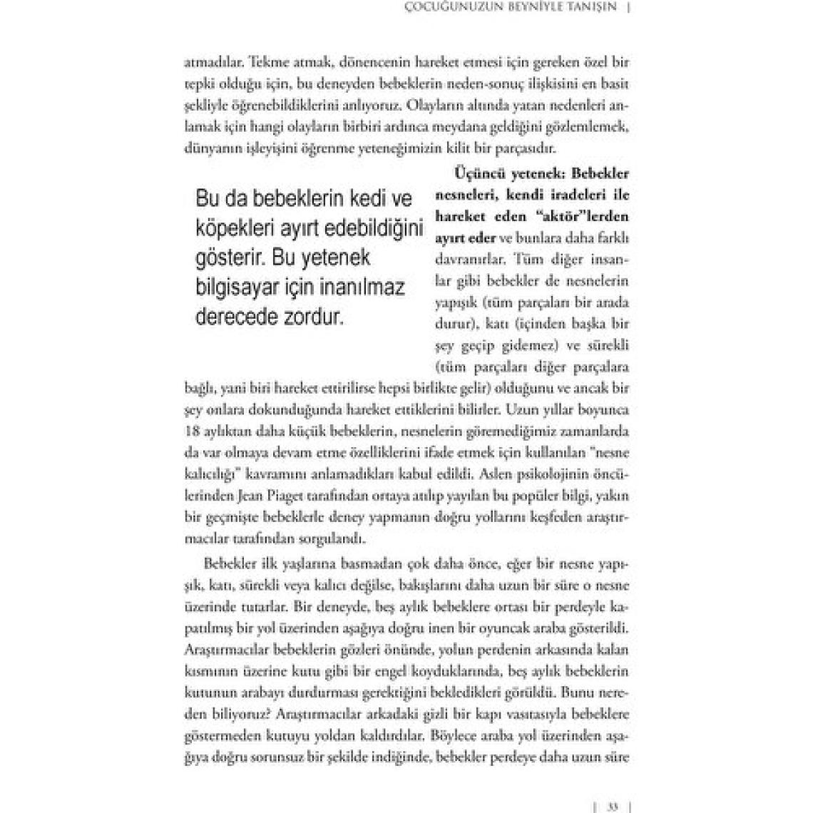Çocuğunuzun Beynine Hoş Geldiniz - Sandra Aamodt - Samuel Wang