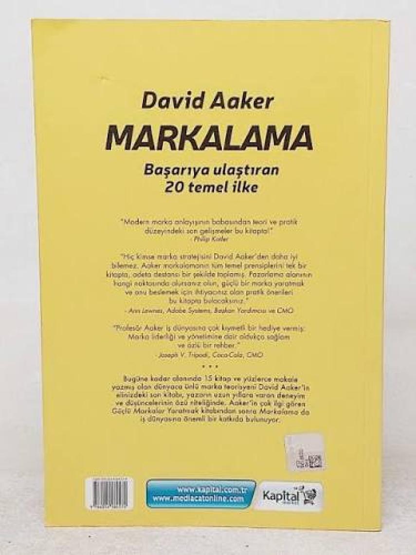 Markalama-David A. Aaker