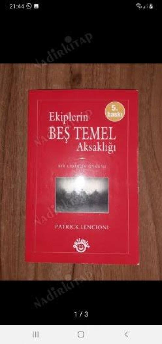 Ekiplerin Beş Temel Aksaklığı - Patrıck Lencıonı