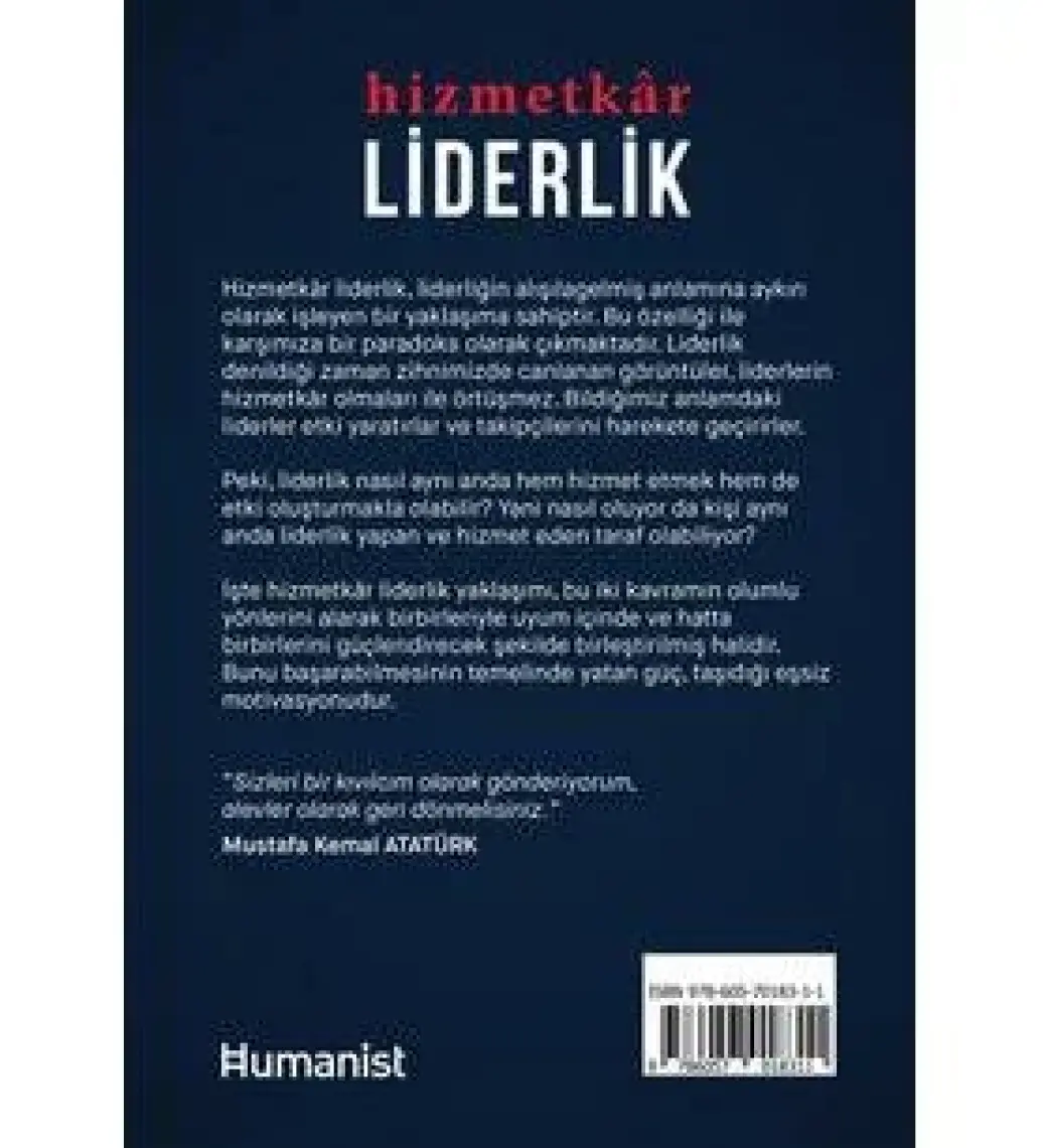 Hizmetkâr Liderlik - Sencer Özgür, Mehmet Yıldırım Özel