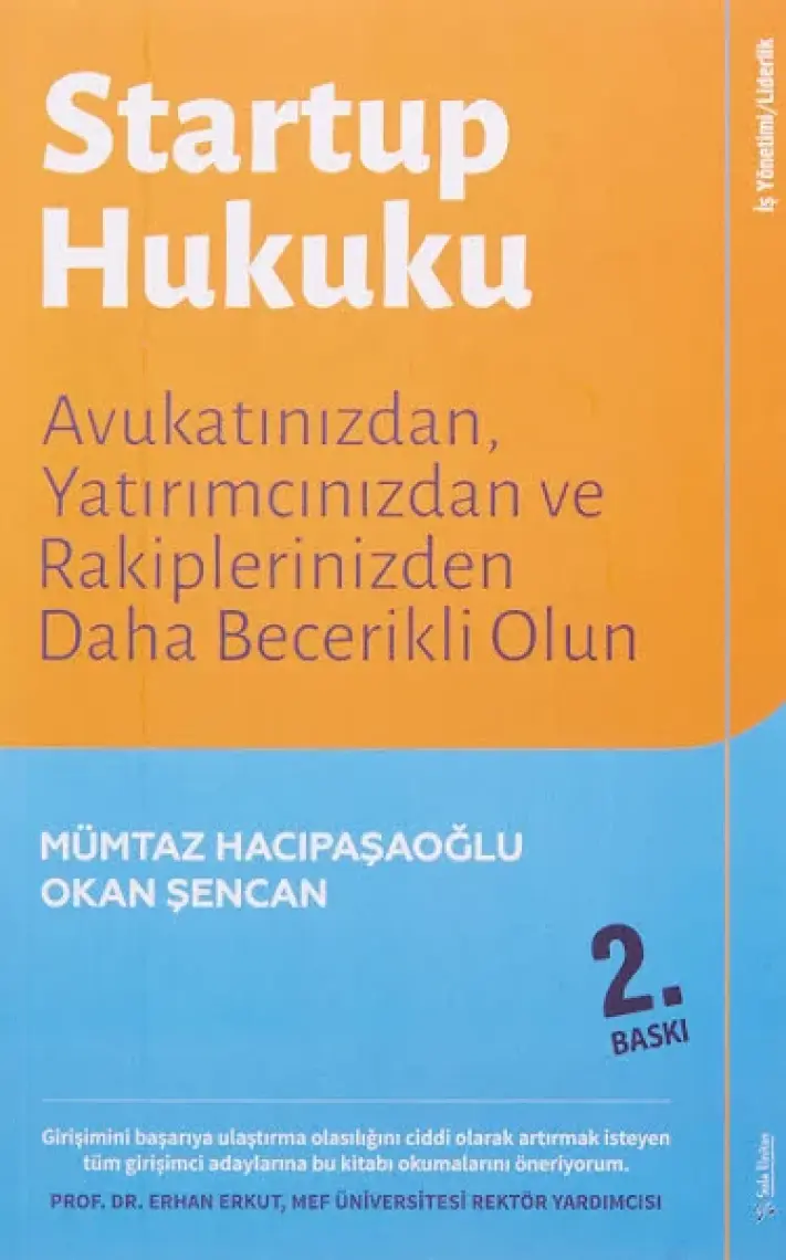 Startup Hukuku - Mümtaz Hacıpaşaoğlu - Okan Şencan