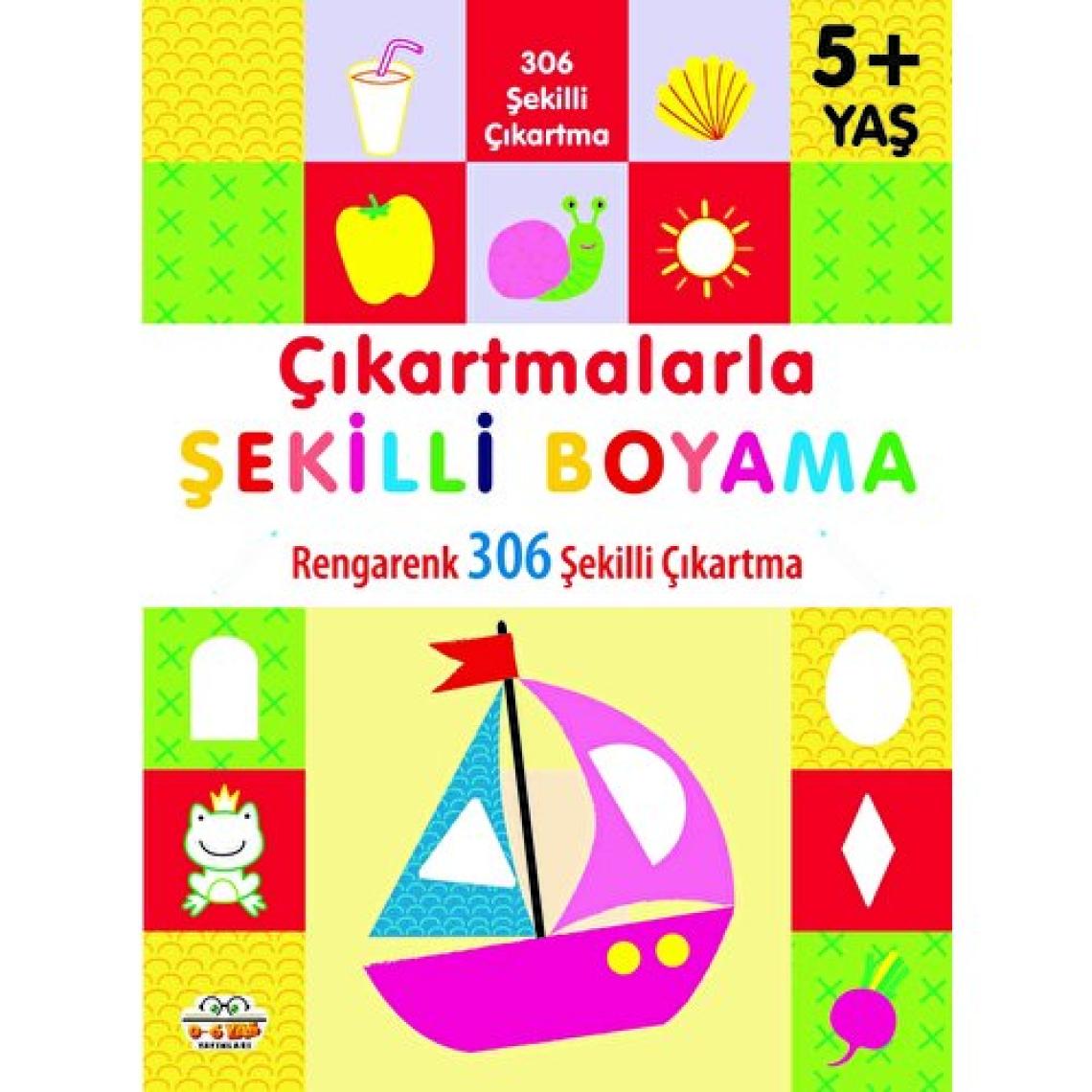 Çıkartmalarla Şekilli Boyama – 5 Yaş Üstü